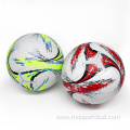 Machine stitched sports soccer football ball size 5